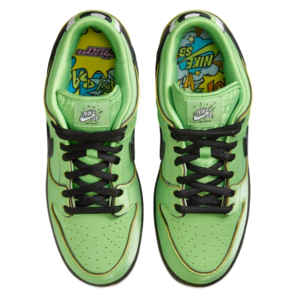 The Powerpuff Girls x Nike SB Dunk Low Buttercup