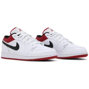 Nike Air Jordan 1 Low GS 'White Gym Red'