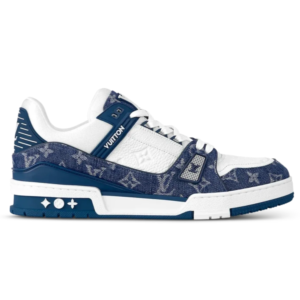 LV Trainer 'Monogram Denim White Blue'