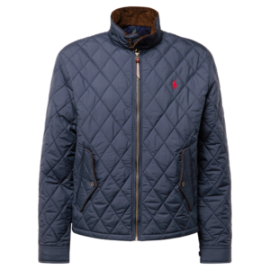 Jaqueta Water-Repellent Quilted Azul Marinho 'Polo Ralph Lauren'