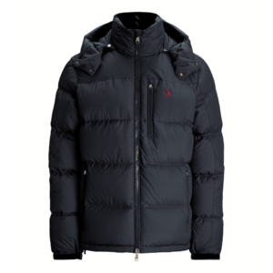 Jaqueta Puffer Preta 'Polo Ralph Lauren'