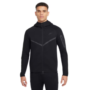 Jaqueta Tech Fleece Preto 'Nike'